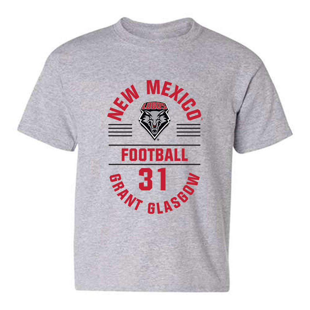New Mexico - NCAA Football : Grant Glasgow - Classic Fashion Shersey Youth T-Shirt-0