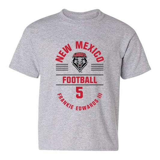 New Mexico - NCAA Football : Frankie Edwards III - Classic Fashion Shersey Youth T-Shirt-0
