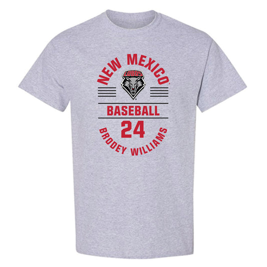 New Mexico - NCAA Baseball : Brodey Williams - Classic Fashion Shersey T-Shirt-0