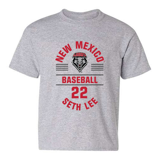 New Mexico - NCAA Baseball : Seth Lee - Classic Fashion Shersey Youth T-Shirt-0