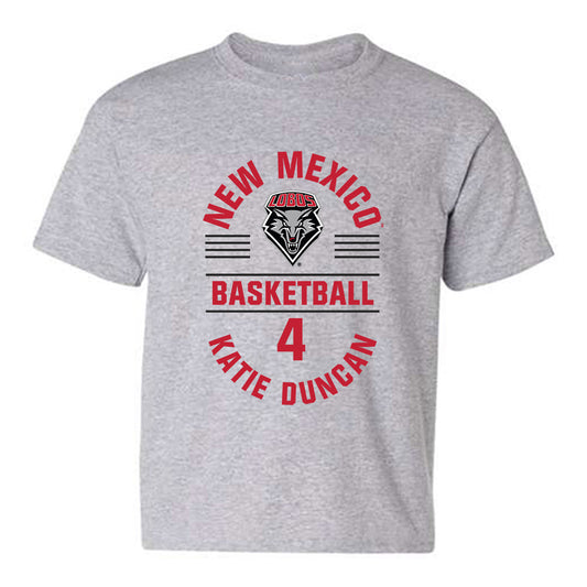 New Mexico - NCAA Women's Basketball : Katie Duncan - Classic Fashion Shersey Youth T-Shirt-0