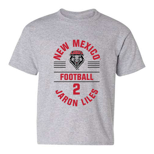 New Mexico - NCAA Football : Jaron Liles - Classic Fashion Shersey Youth T-Shirt-0