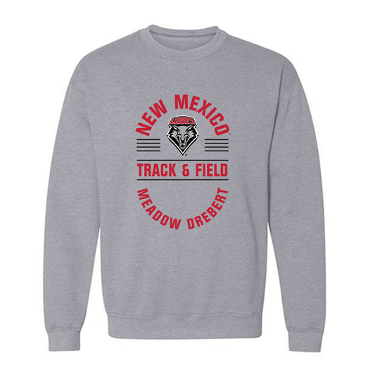 New Mexico - NCAA Women's Track & Field : Meadow Drebert - Classic Fashion Shersey Crewneck Sweatshirt-0
