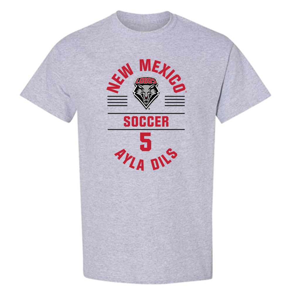 New Mexico - NCAA Women's Soccer : Ayla Dils - Classic Fashion Shersey T-Shirt-0