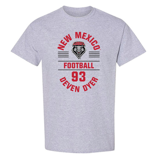 New Mexico - NCAA Football : Deven Dyer - Classic Fashion Shersey T-Shirt-0