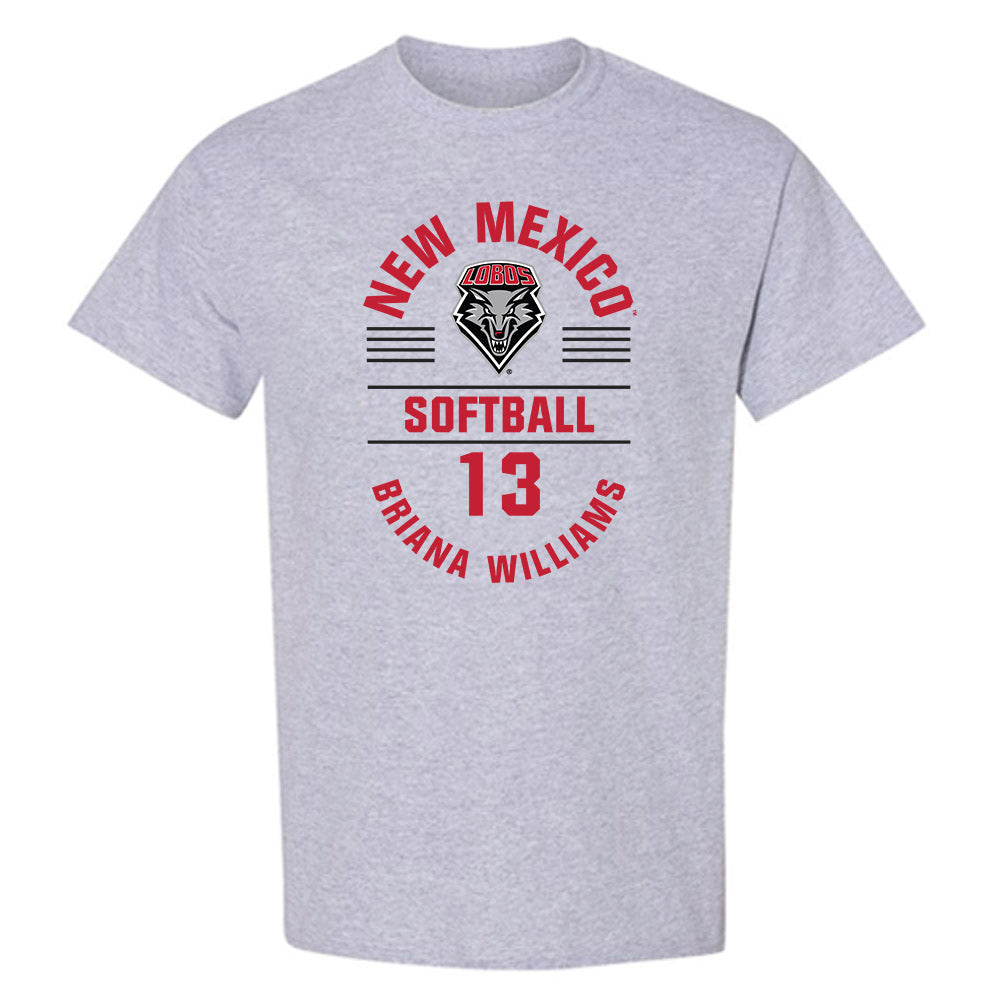 New Mexico - NCAA Softball : Briana Williams - Classic Fashion Shersey T-Shirt-0