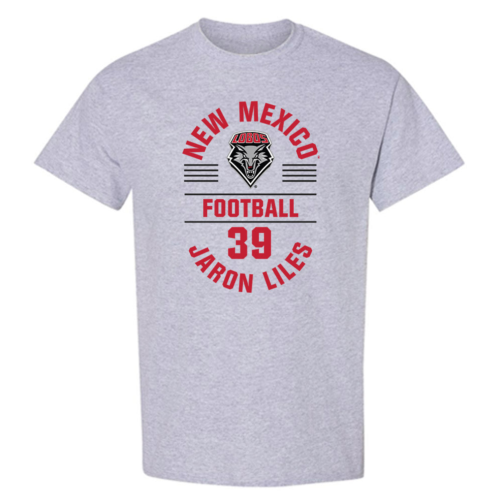 New Mexico - NCAA Football : Jaron Liles - Classic Fashion Shersey T-Shirt-0