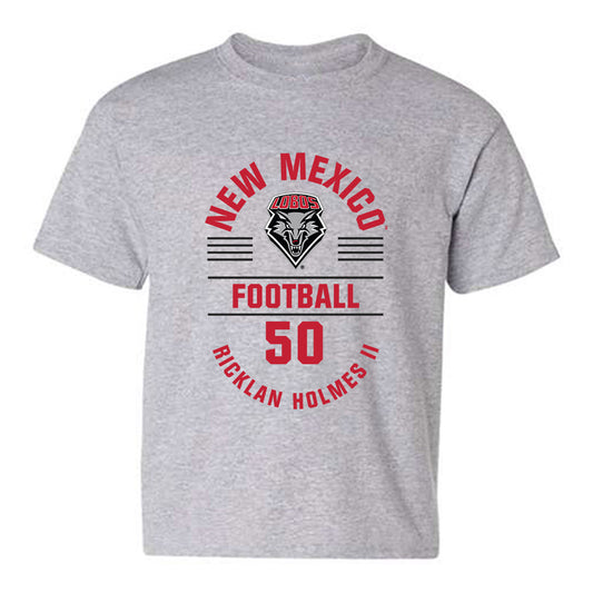 New Mexico - NCAA Football : Ricklan Holmes II - Classic Fashion Shersey Youth T-Shirt-0