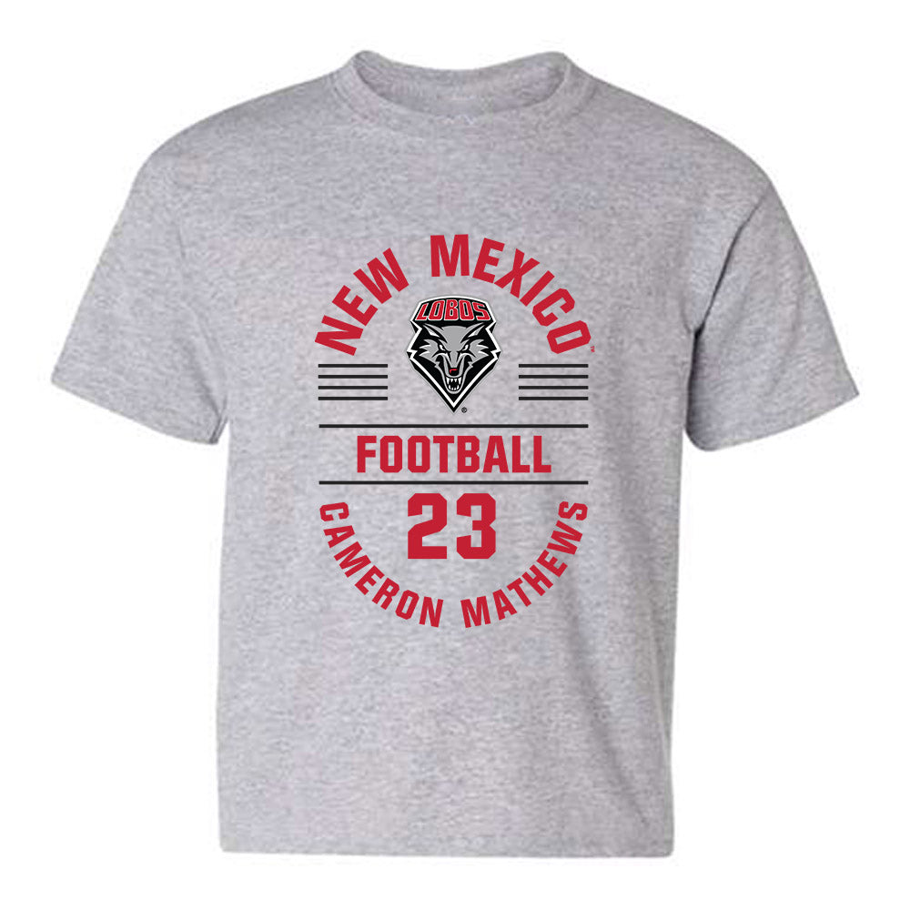 New Mexico - NCAA Football : Cameron Mathews - Classic Fashion Shersey Youth T-Shirt-0