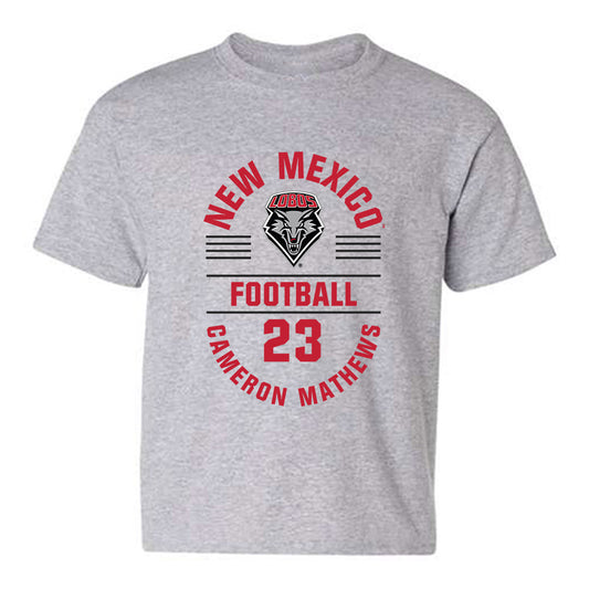 New Mexico - NCAA Football : Cameron Mathews - Classic Fashion Shersey Youth T-Shirt-0
