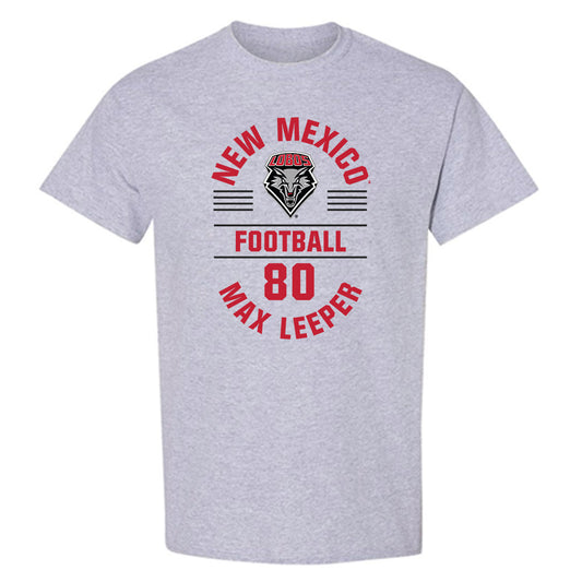 New Mexico - NCAA Football : Max Leeper - Classic Fashion Shersey T-Shirt-0