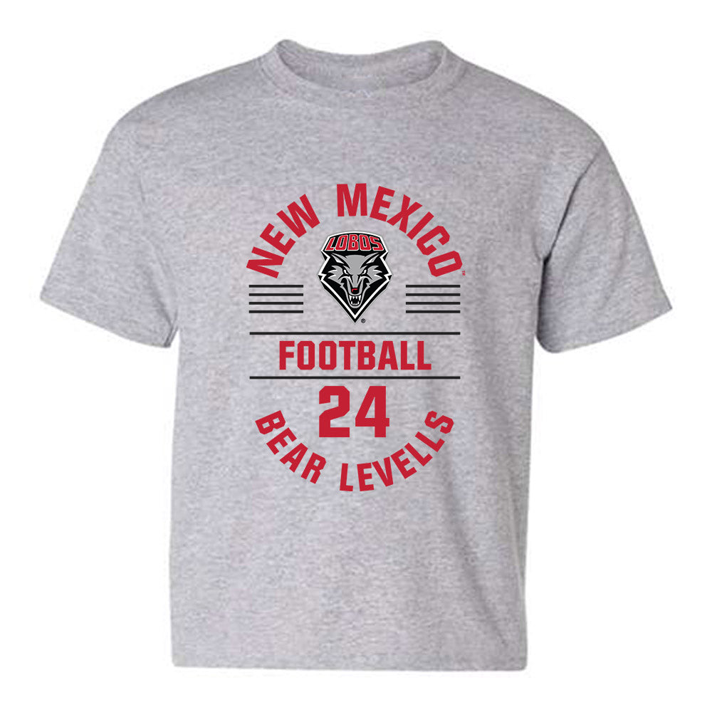 New Mexico - NCAA Football : Bear Levells - Classic Fashion Shersey Youth T-Shirt-0