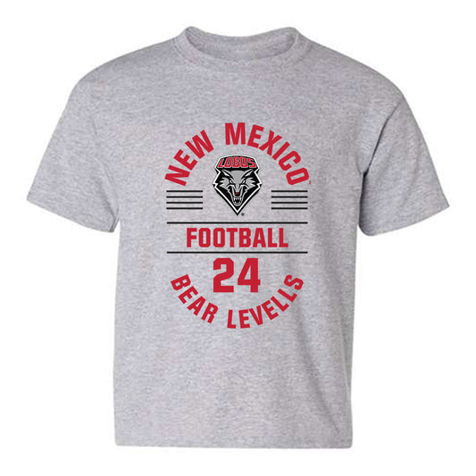 New Mexico - NCAA Football : Bear Levells - Classic Fashion Shersey Youth T-Shirt-0