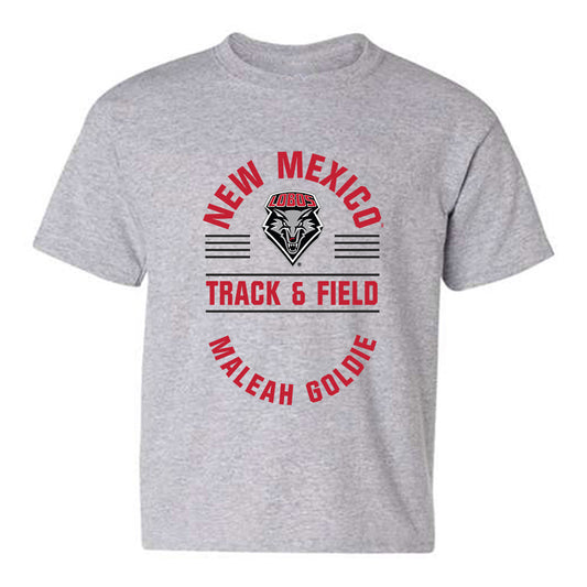 New Mexico - NCAA Women's Track & Field : Maleah Goldie - Classic Fashion Shersey Youth T-Shirt-0