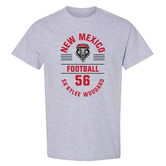 New Mexico - NCAA Football : Sa'Kylee Woodard - Classic Fashion Shersey T-Shirt-0