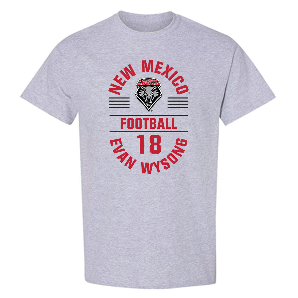 New Mexico - NCAA Football : Evan Wysong - Classic Fashion Shersey T-Shirt-0