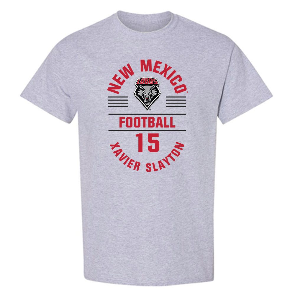 New Mexico - NCAA Football : Xavier Slayton - Classic Fashion Shersey T-Shirt-0