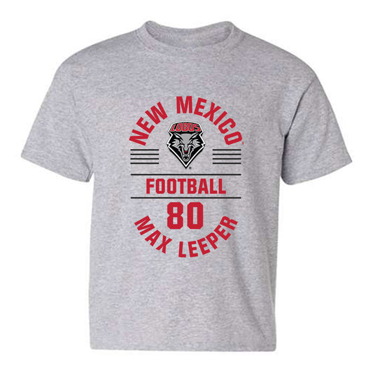 New Mexico - NCAA Football : Max Leeper - Classic Fashion Shersey Youth T-Shirt-0