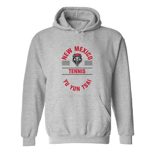 New Mexico - NCAA Women's Tennis : Yu Yun Tsai - Classic Fashion Shersey Hooded Sweatshirt-0