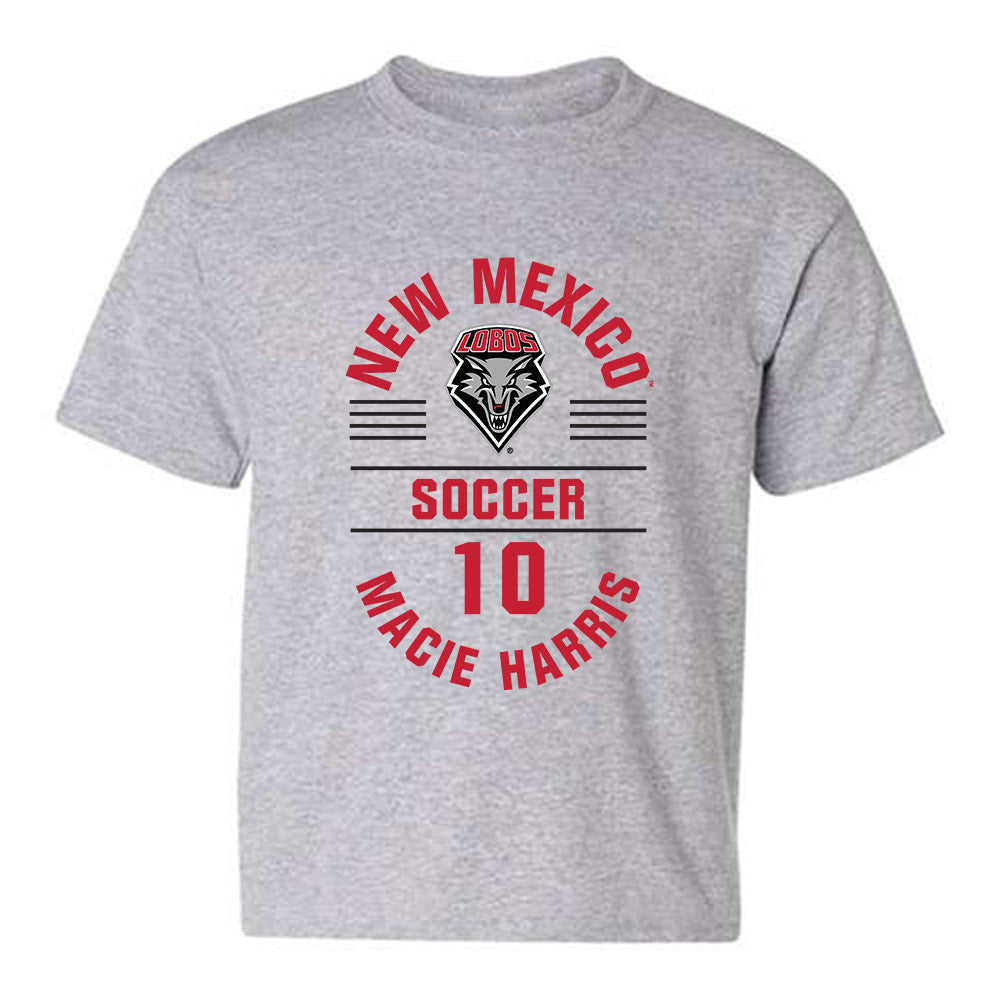 New Mexico - NCAA Women's Soccer : Macie Harris - Classic Fashion Shersey Youth T-Shirt-0