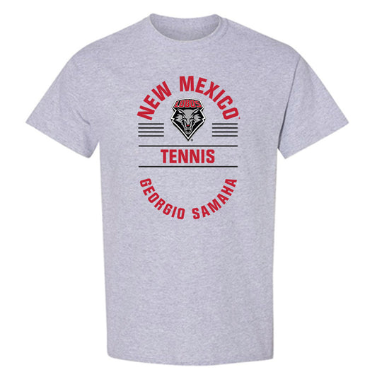 New Mexico - NCAA Men's Tennis : Georgio Samaha - Classic Fashion Shersey T-Shirt-0