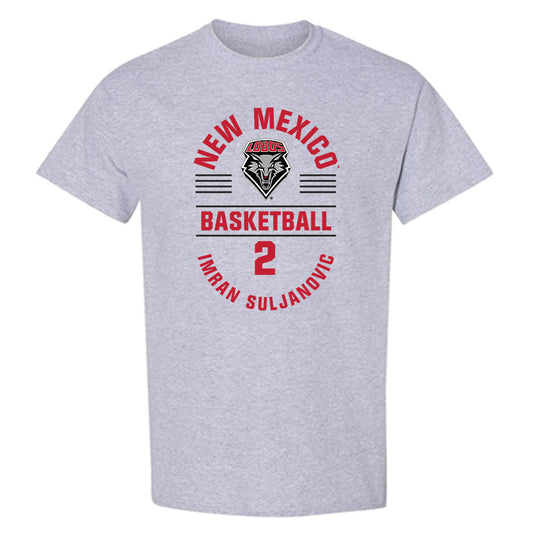 New Mexico - NCAA Men's Basketball : Imran Suljanovic - Classic Fashion Shersey T-Shirt-0