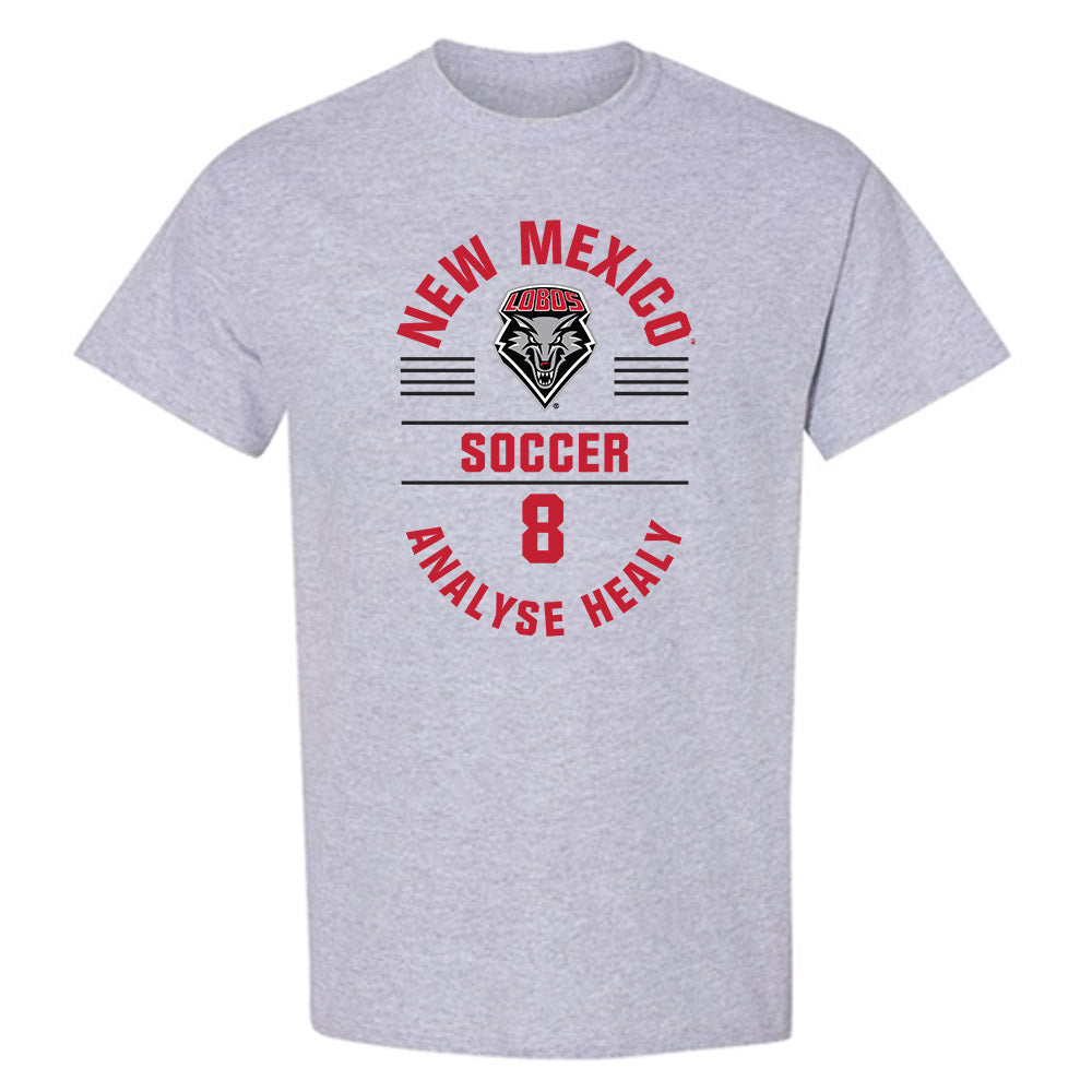 New Mexico - NCAA Women's Soccer : Analyse Healy - Classic Fashion Shersey T-Shirt-0