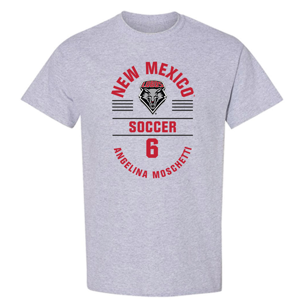 New Mexico - NCAA Women's Soccer : Angelina Moschetti - Classic Fashion Shersey T-Shirt-0