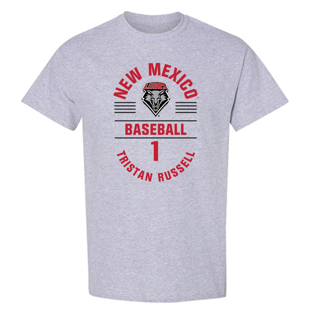 New Mexico - NCAA Baseball : Tristan Russell - Classic Fashion Shersey T-Shirt-0