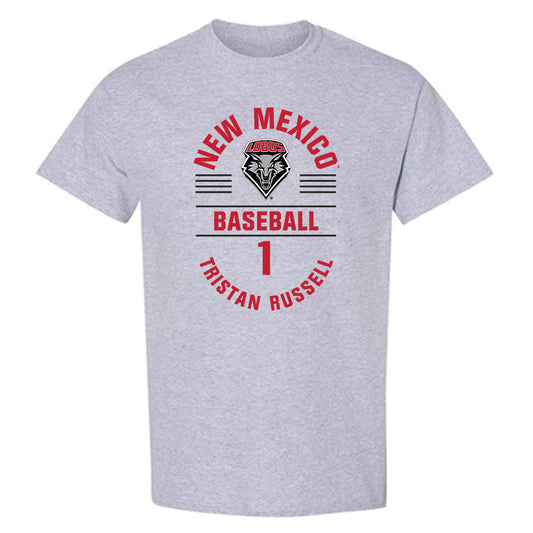 New Mexico - NCAA Baseball : Tristan Russell - Classic Fashion Shersey T-Shirt-0