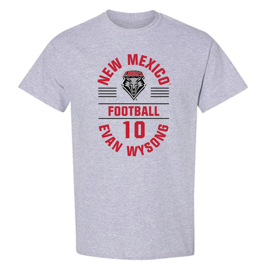 New Mexico - NCAA Football : Evan Wysong - Classic Fashion Shersey T-Shirt-0