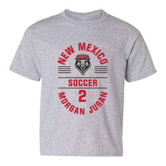 New Mexico - NCAA Women's Soccer : Morgan Juran - Classic Fashion Shersey Youth T-Shirt-0