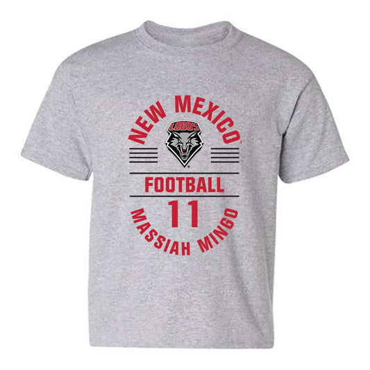New Mexico - NCAA Football : Massiah Mingo - Classic Fashion Shersey Youth T-Shirt-0