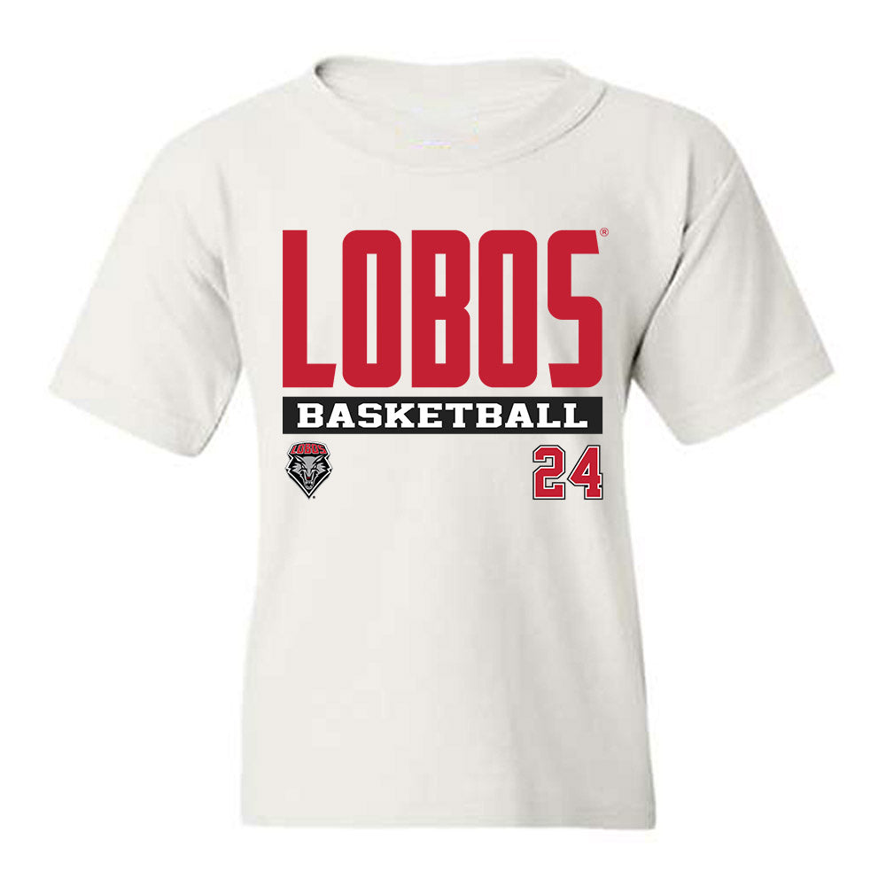 New Mexico - NCAA Women's Basketball : Jessie Joaquim - Classic Fashion Shersey Youth T-Shirt-0