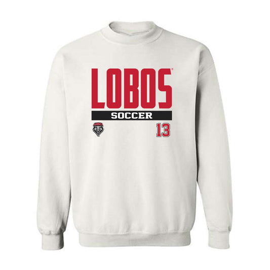 New Mexico - NCAA Women's Soccer : Celina Frenz - Classic Fashion Shersey Crewneck Sweatshirt-0