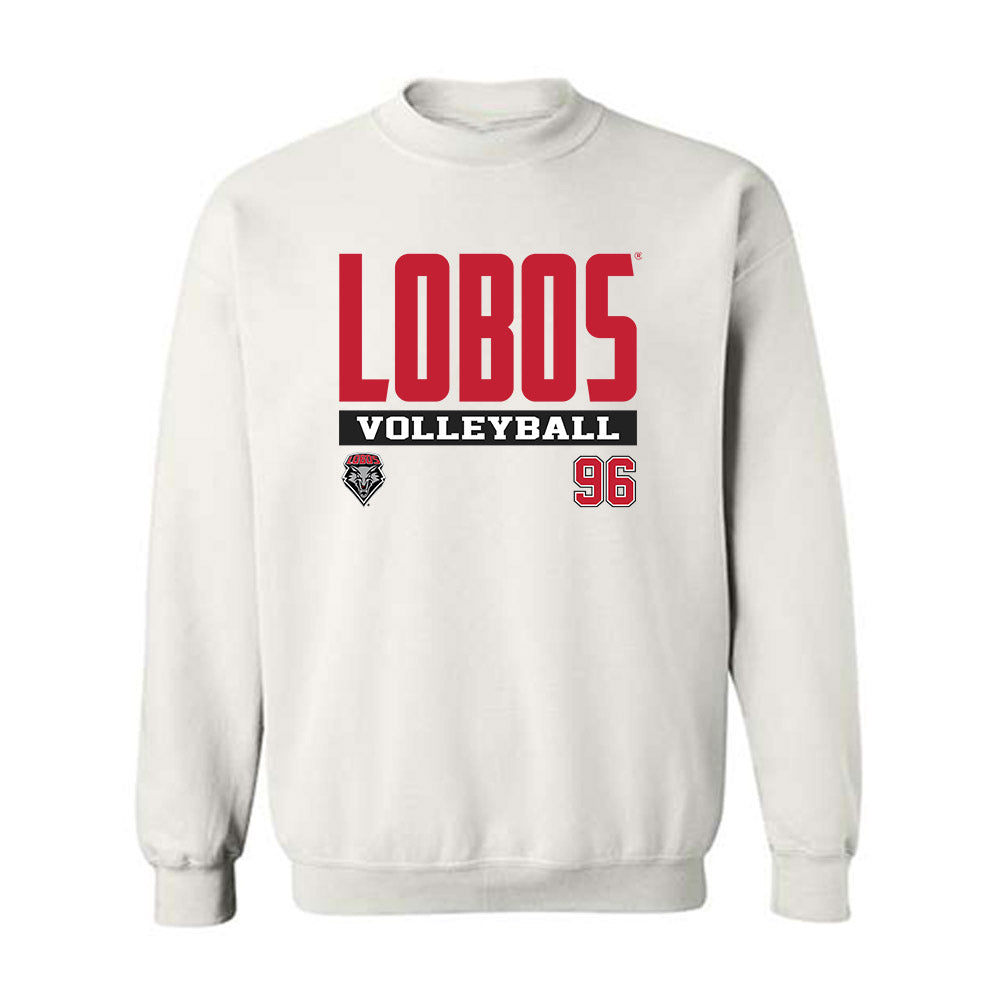 New Mexico - NCAA Women's Volleyball : Aylin Ravell - Classic Fashion Shersey Crewneck Sweatshirt-0