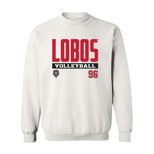 New Mexico - NCAA Women's Volleyball : Aylin Ravell - Classic Fashion Shersey Crewneck Sweatshirt-0