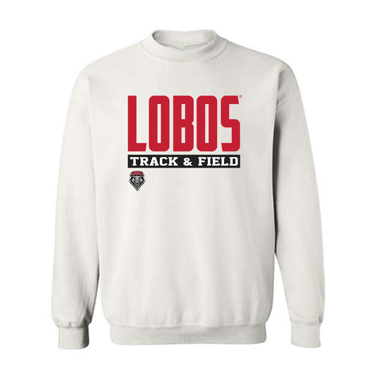 New Mexico - NCAA Men's Track & Field : Fionn O Murchu - Classic Fashion Shersey Crewneck Sweatshirt-0