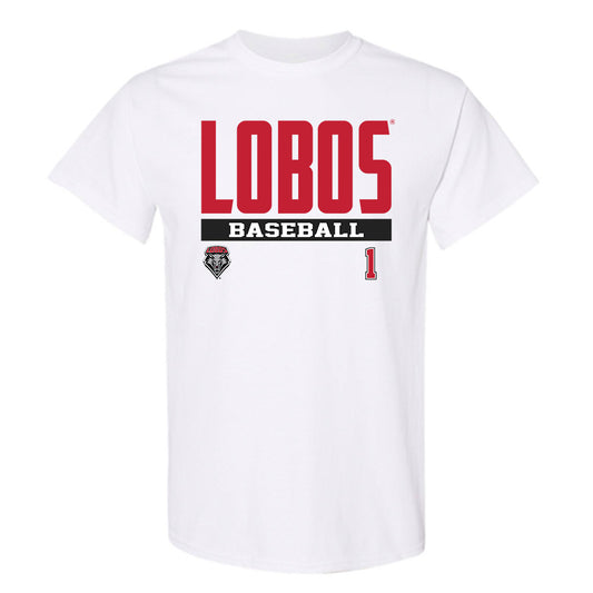 New Mexico - NCAA Baseball : Tristan Russell - Classic Fashion Shersey T-Shirt-0