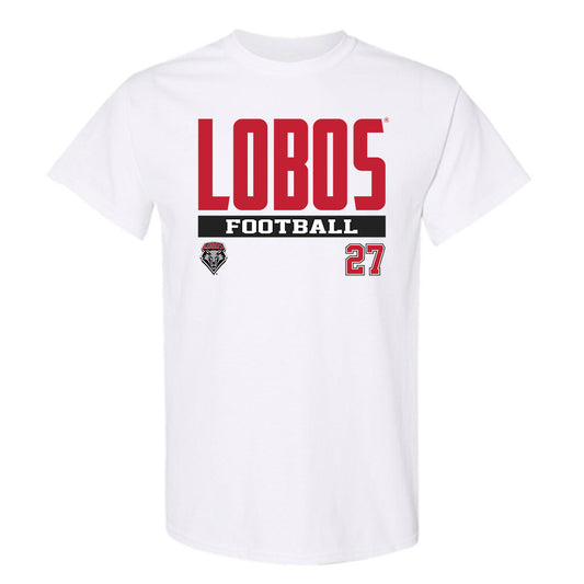 New Mexico - NCAA Football : Kj Battle - Classic Fashion Shersey T-Shirt-0
