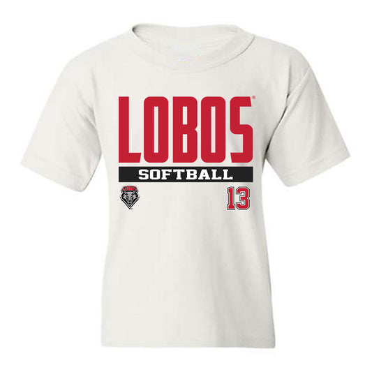 New Mexico - NCAA Softball : Briana Williams - Classic Fashion Shersey Youth T-Shirt-0