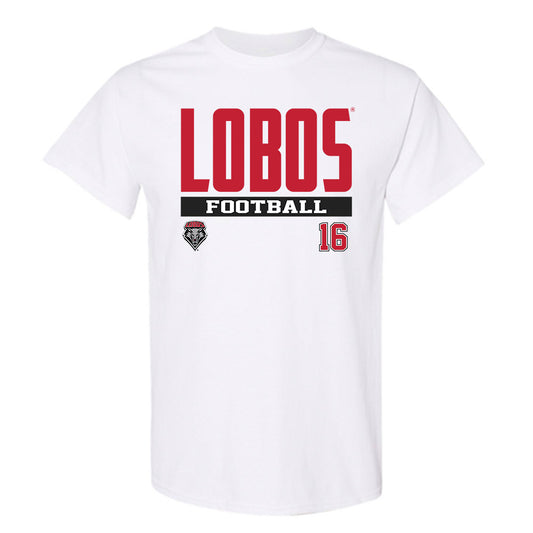 New Mexico - NCAA Football : Mercury Swaim - Classic Fashion Shersey T-Shirt-0