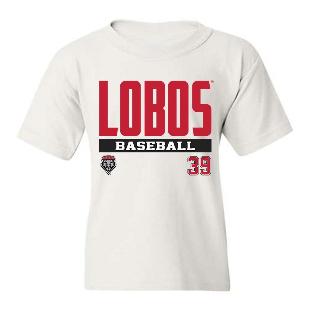 New Mexico - NCAA Baseball : Ryan Castillo - Classic Fashion Shersey Youth T-Shirt-0