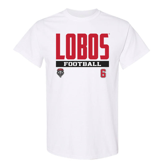 New Mexico - NCAA Football : Jaxton Eck - Classic Fashion Shersey T-Shirt-0