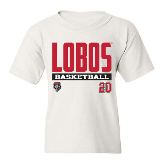 New Mexico - NCAA Women's Basketball : Tyler Jones - Classic Fashion Shersey Youth T-Shirt-0