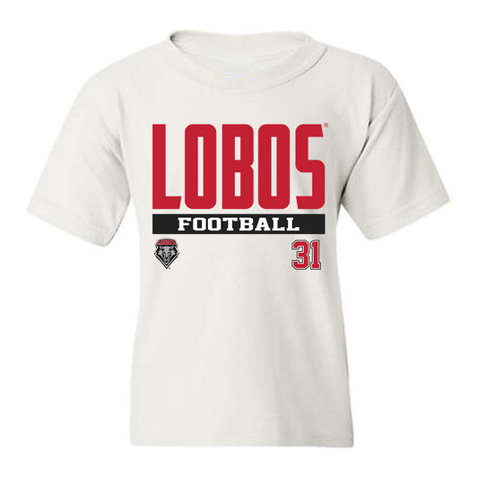 New Mexico - NCAA Football : Grant Glasgow - Classic Fashion Shersey Youth T-Shirt-0