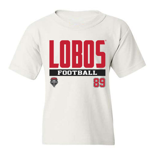 New Mexico - NCAA Football : Enrique Zatarain - Classic Fashion Shersey Youth T-Shirt-0