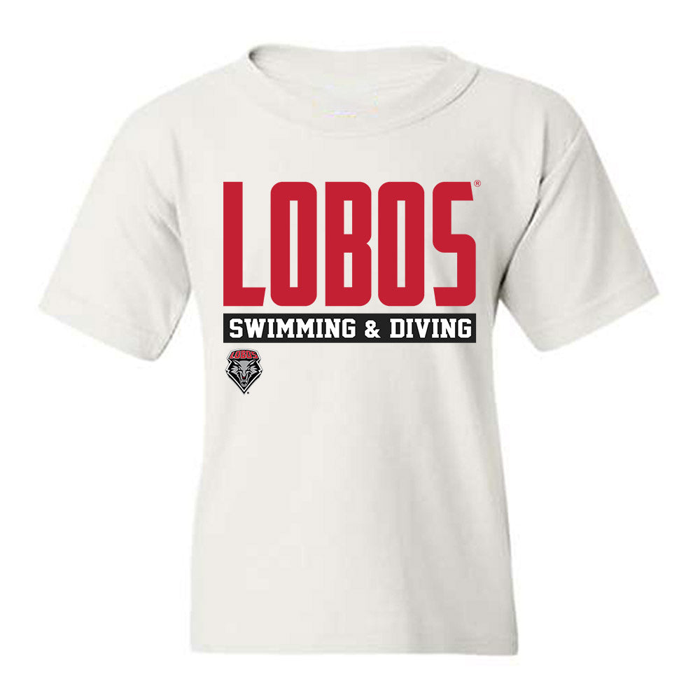 New Mexico - NCAA Women's Swimming & Diving : Esme Abbadi-MacIntosh - Classic Fashion Shersey Youth T-Shirt-0