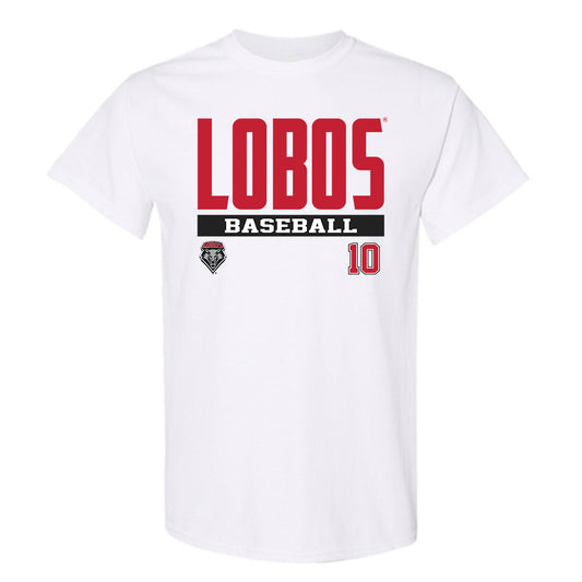 New Mexico - NCAA Baseball : Ethin Woltz - Classic Fashion Shersey T-Shirt-0