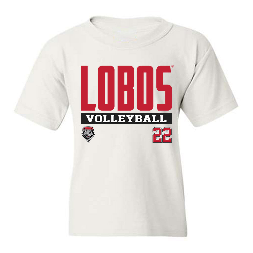 New Mexico - NCAA Women's Volleyball : Liepa Lavickyte - Classic Fashion Shersey Youth T-Shirt-0